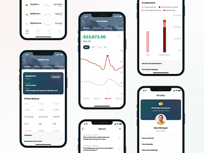 Stock market app