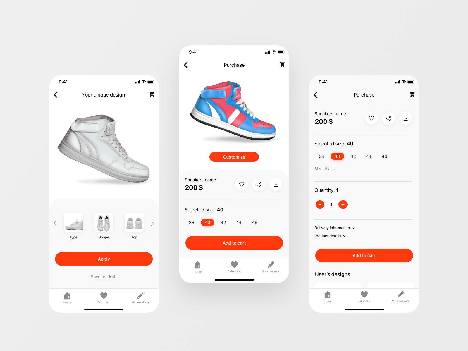 Create your own unique sneakers by Anastasia Dolenko on Dribbble