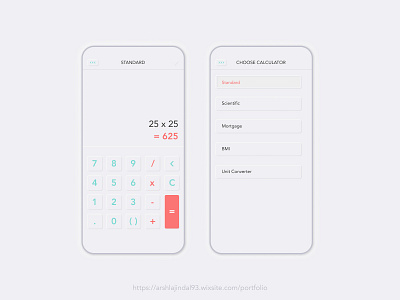 Calculator App UI