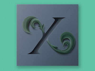 X branding design illustration lettering photoshop type typography vector