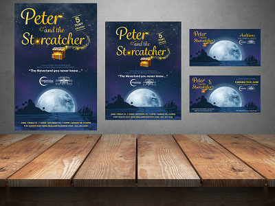 Peter and the Starcatcher Poster Design design poster poster art typography