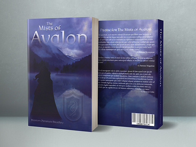 Design Practice: The Mists of Avalon book art book cover design design