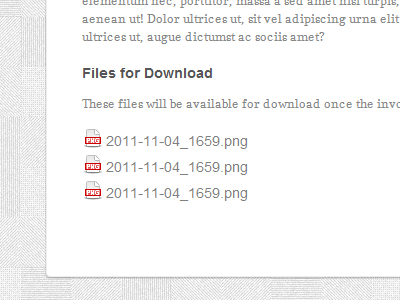 Files For Download