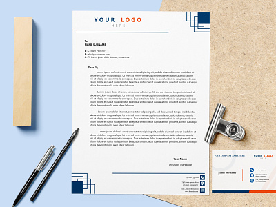 Letterhead Design art brand branding design graphic design illustration logo vector