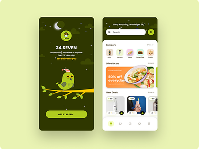 Mobile App redesign for Indian based retail company dashboard ui ui ux