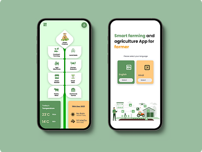 Mobile App design & prototype for Indian based Agritech startup