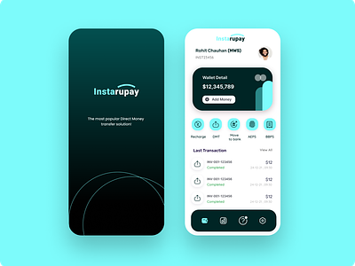 Mobile App design for Global fintech startup
