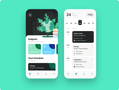 LMS app design for Indian based Edtech startup app design ui ux