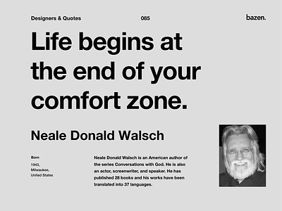 Quote - Neale Donald Walsch design quote design quotes designinpiration designinspiration designthinking designtips designtrends inspiration inspirational quote motivation motivational quotes product design quote quote design quotes