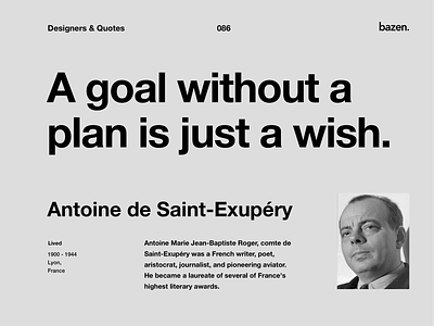 Quote - Antoine de Saint-Exupery