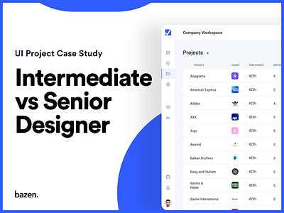 Intermediate vs Senior Designer