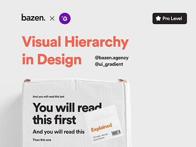 UI Tip - Visual Hierarchy in Design