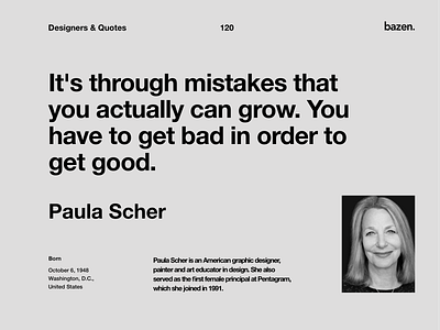Quote - Paula Scher