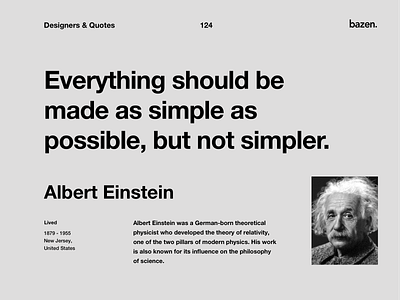 Quote - Albert Einstein