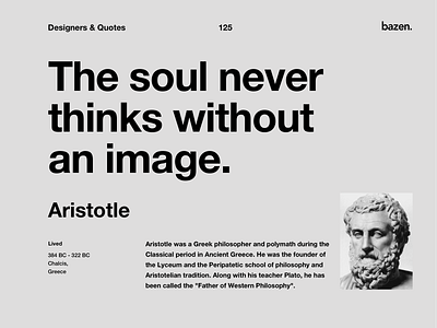 Quote - Aristotle design agency design art design quote design quotes design thinking design tip design tips designerlife designlife designtips inspirational inspirational quote inspirational quotes motivational motivational quotes motivationalquote quote design ui uidesign uiux