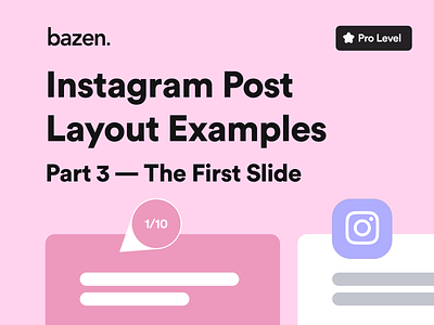 UI Tip -Instagram Post Layout Examples - The First Slide dailyui design agency design layout design thinking design tip design tips designtips howto instagram design instagram post layout design ui ui ux ui design uidesign uiux uiux design uiux designer uiuxdesign uiuxdesigner