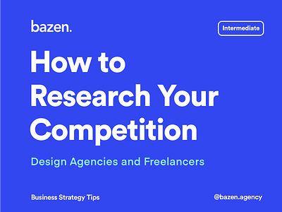 UI/UX Tip - How to Research Your Competition