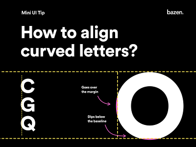 Mini UI Tip - Round Letters Alignment