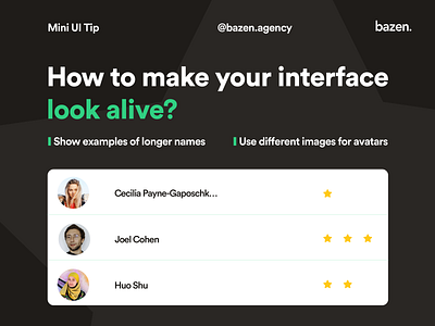 UI Tip - How to make your interface look alive design tip design tips designtips ui uidesign uidesigner uidesigns user interface userinterface userinterface design userinterfacedesign userinterfacedesigner ux uxdesign uxdesigner
