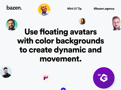 Mini UI Tip - How to use floating avatars