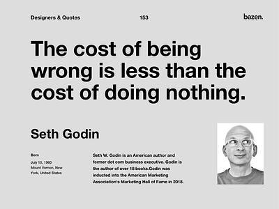 Quote - Seth Godin design quotes design tip design tips inspirational quote motivational quotes product design quote design ui ui design ux