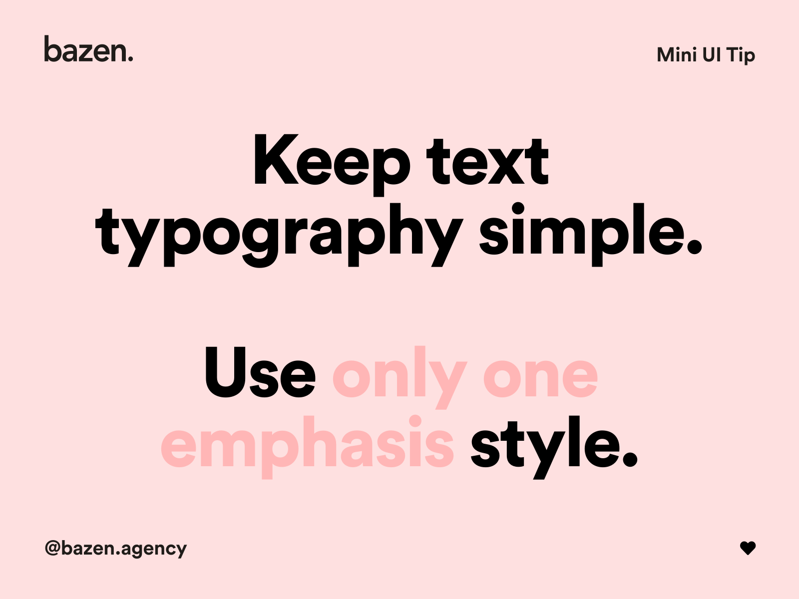 Design Tips - 8 Typography Tips & Tricks by bazen.talks on Dribbble