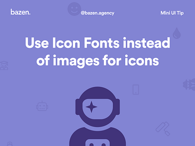 Mini UI Tip - Icon Fonts