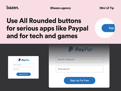 Mini UI Tip - All Rounded Buttons