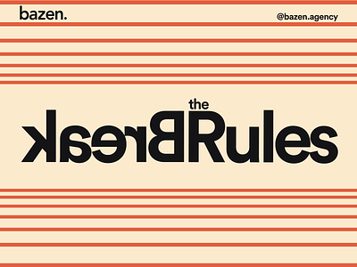 Design Tip - How to break the rules