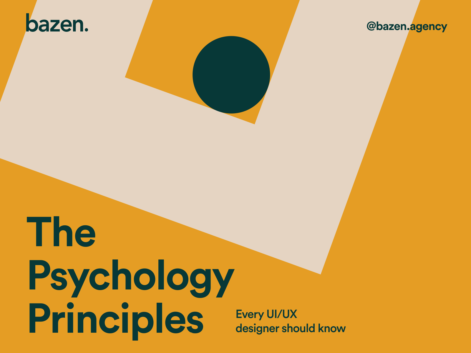 Design Tip - The Psychology Principles By Bazen.talks On Dribbble