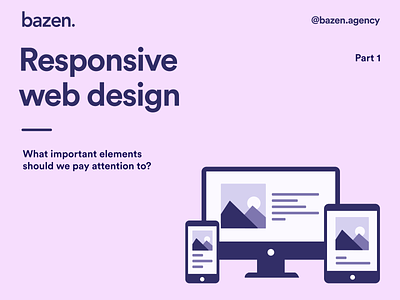 Design Tip - Responsive web design Part 1