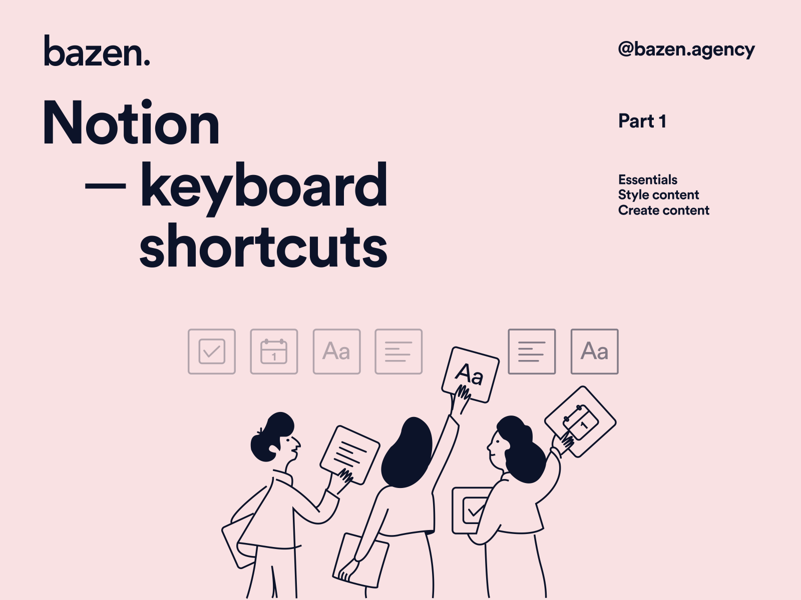 Design Tip - Notion Keyboard Shortcuts Part 1 By Bazen.talks On Dribbble