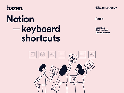 Design Tip - Notion keyboard shortcuts Part 1