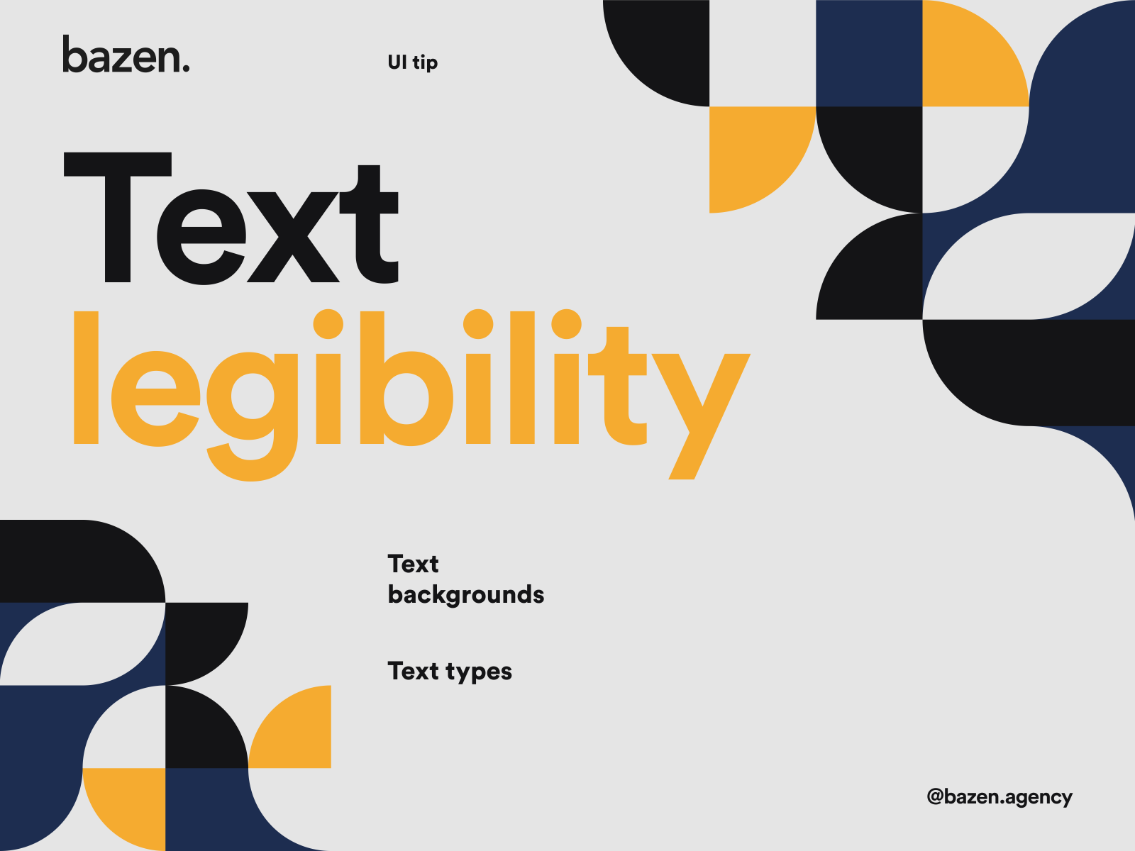 Design Tips - 8 Typography Tips & Tricks by bazen.talks on Dribbble