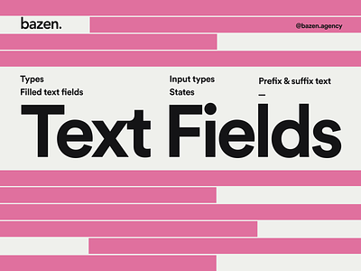 Design Tip - Text Fields