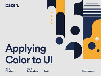 Design Tip - Applying Color to UI Part 1