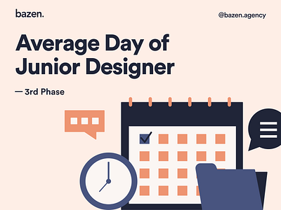 Business tip - Average Day of Junior Designer