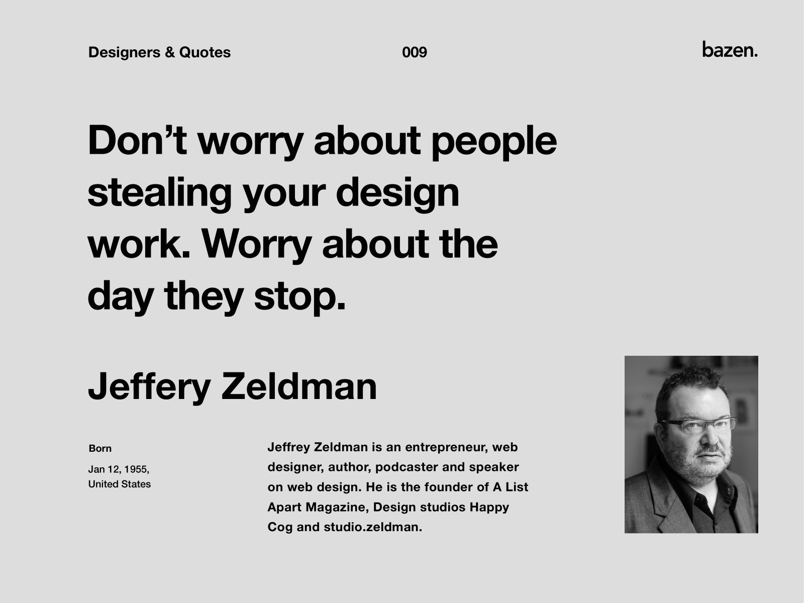 Jeffrey Zeldman