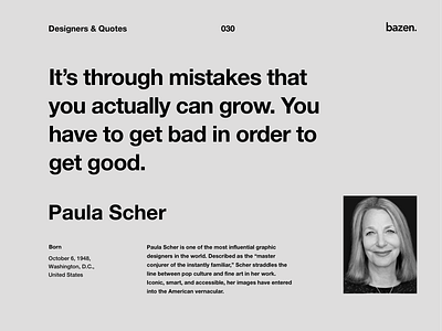 Quote - Paula Scher