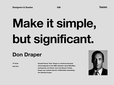 Quote - Don Draper