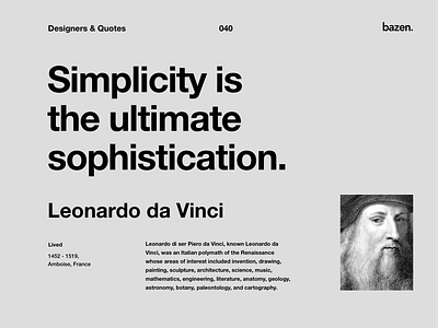 Quote - Leonardo da Vinci