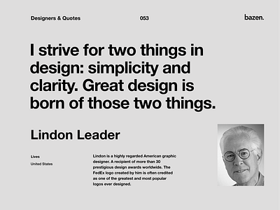 Quote - Lindon Leader design design quotes design tips inspiration inspirational quote learn learn design motivation motivational quotes principles product design quote quote design quotes tip tips tipsy ux design