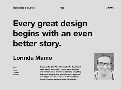 Quote - Lorinda Mamo design quotes design tips inspiration inspirational quote learn learn design learning motivational principles product design quote quote design quotes tips ui ui design ux ux design ux tips uxui