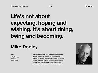 Quote - Mike Dooley