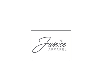 Janice branding design flat illustrator logo vector