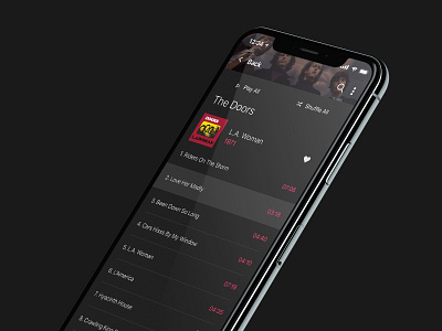 Music Player App audio player ios 14 ios app iphone 12 iphone app design music app music player player