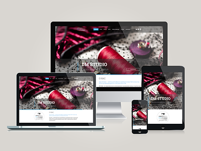 Tailoring on-line courses - responsive web site - dmstudio.by