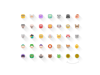 smileys adventure time icon icons star wars