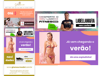 Newsletter Design branding design fashion illustration ilustração newsletter newsletter design newsletter graphics