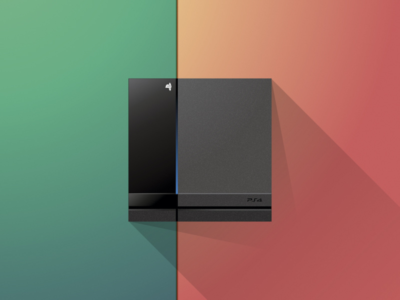 Playstation 4 illustration playstatyion sony